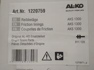 Фрикционы (накладки) для замкового устройства-стабилизатора AKS 1300
